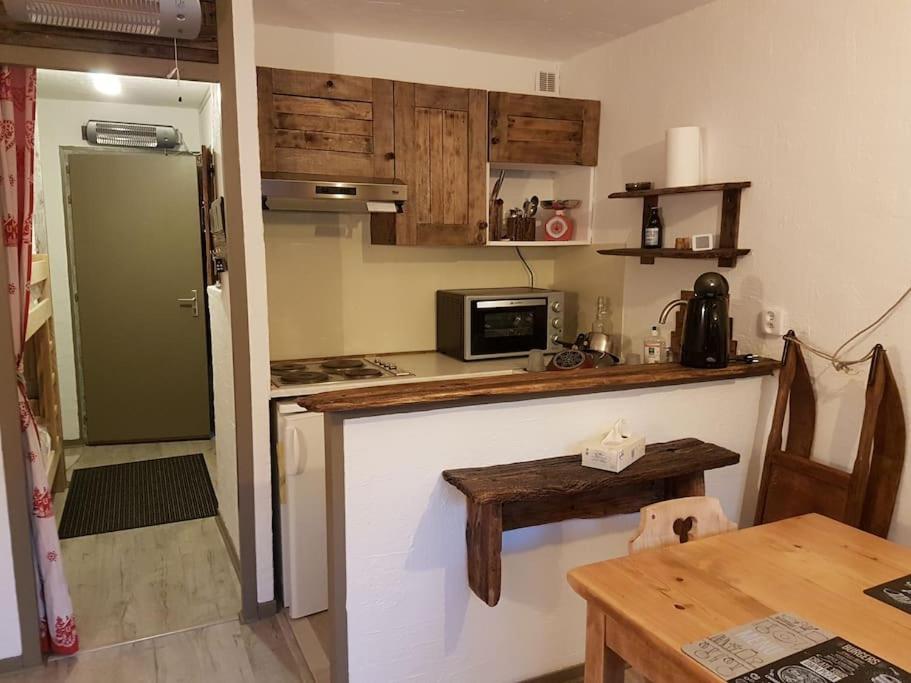 Studio Agreable Les Contamines-Montjoie Bagian luar foto